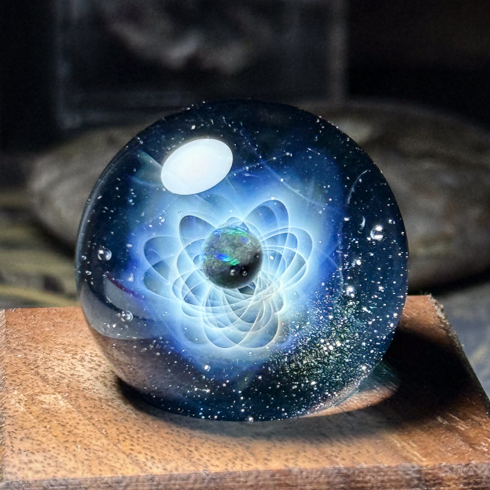 ガラスマーブル 星の軌跡