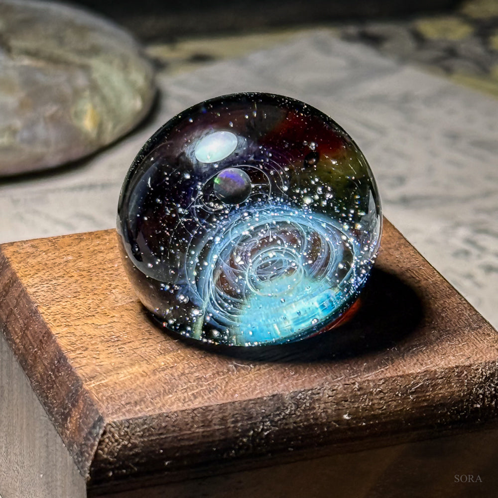 ミニガラスマーブル SORAのきらめきの宇宙
