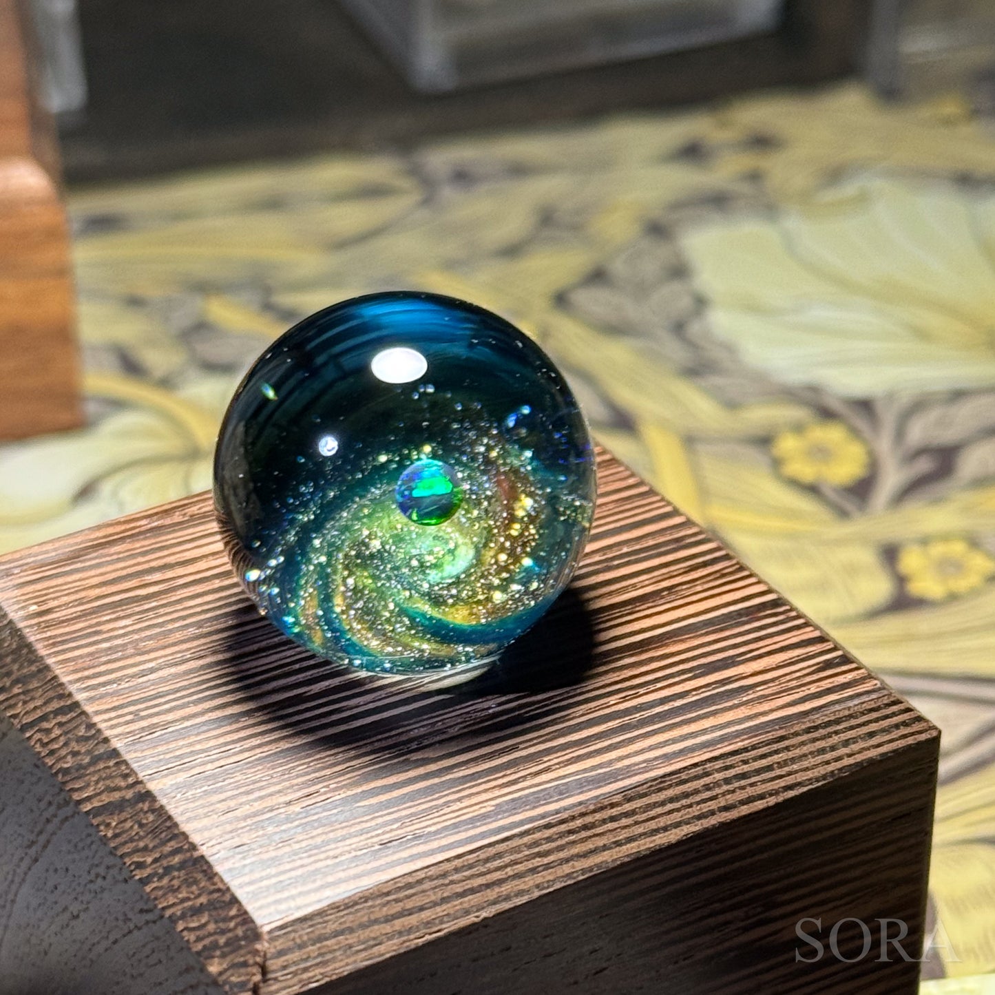 ミニガラスマーブル SORAの銀河の煌めきver.3