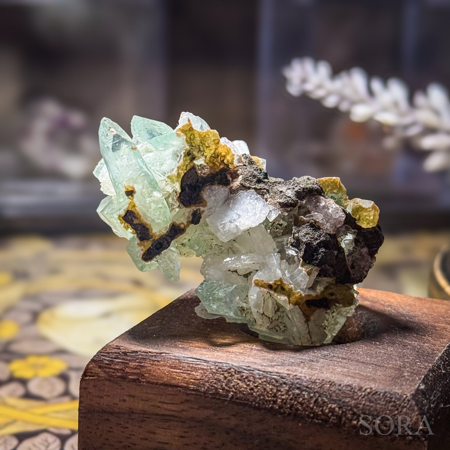 インド産 グリーンアポフィライト 1個