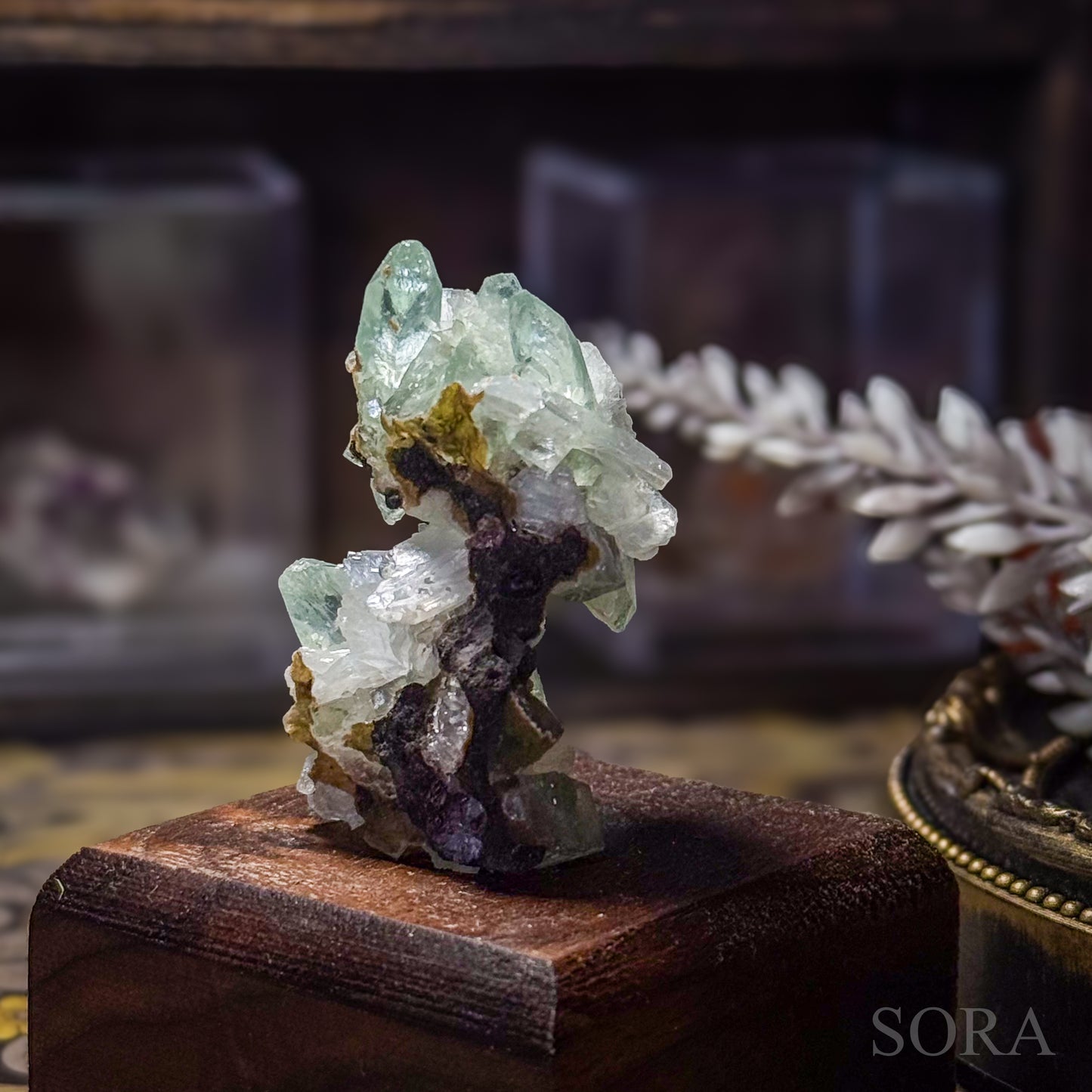 インド産 グリーンアポフィライト 1個