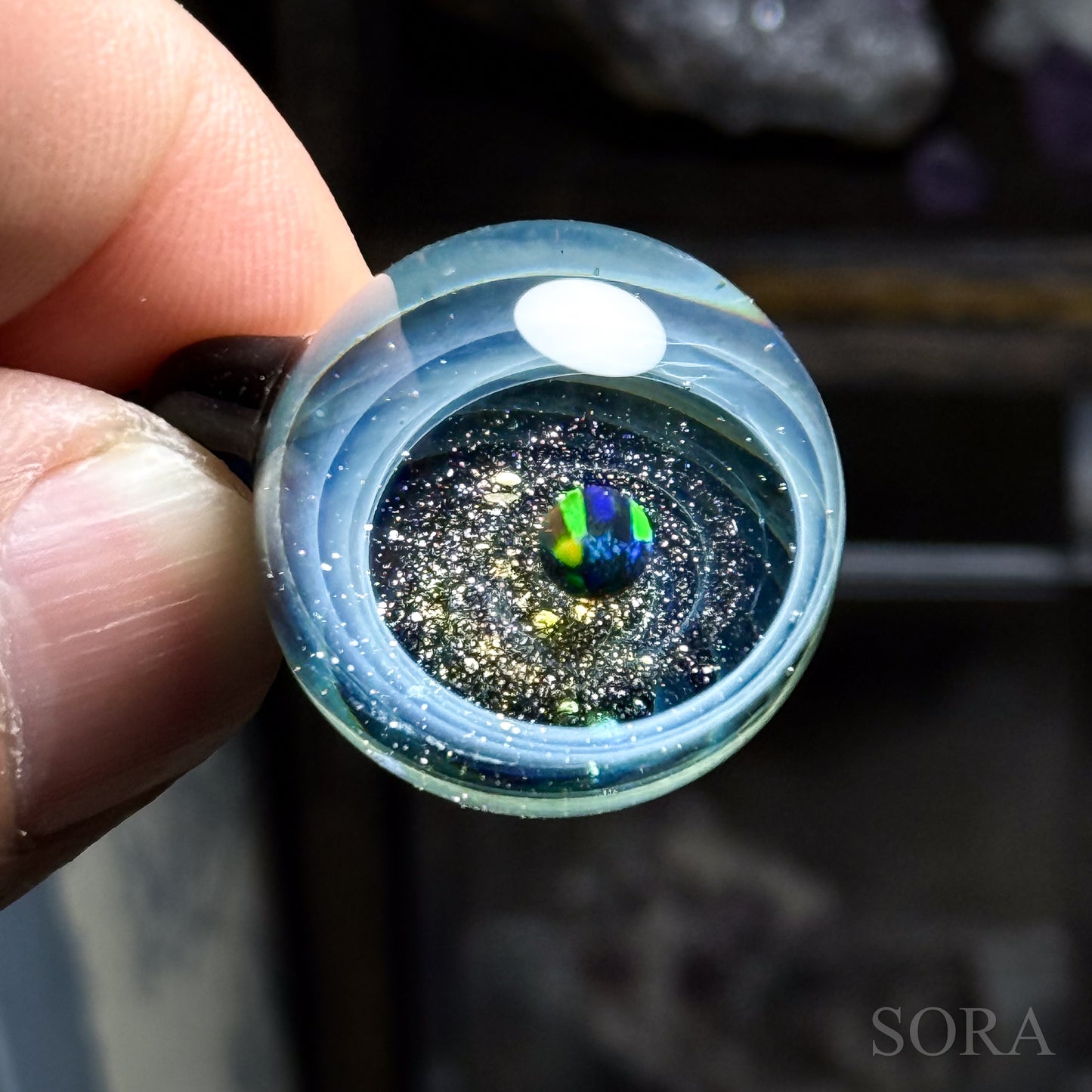 きらめきの宇宙ペンダント