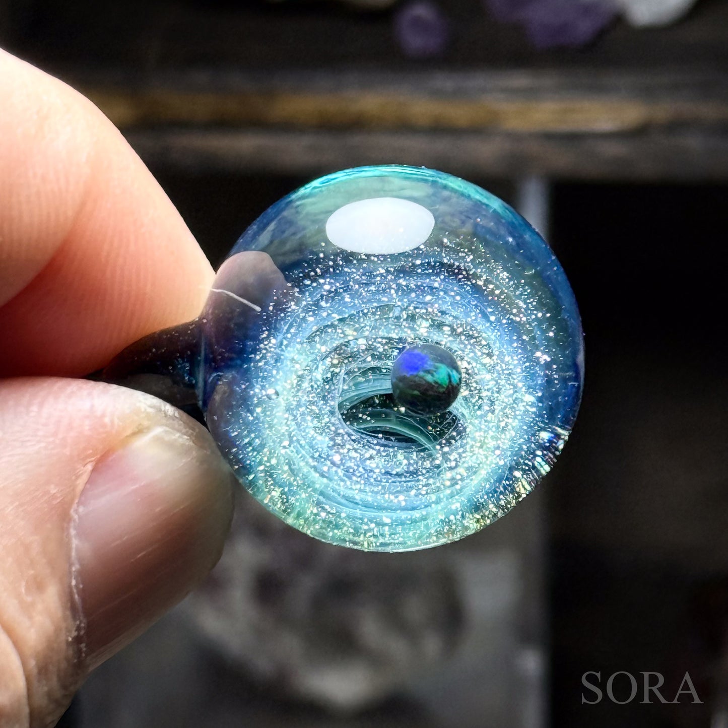 きらめきの宇宙ペンダント