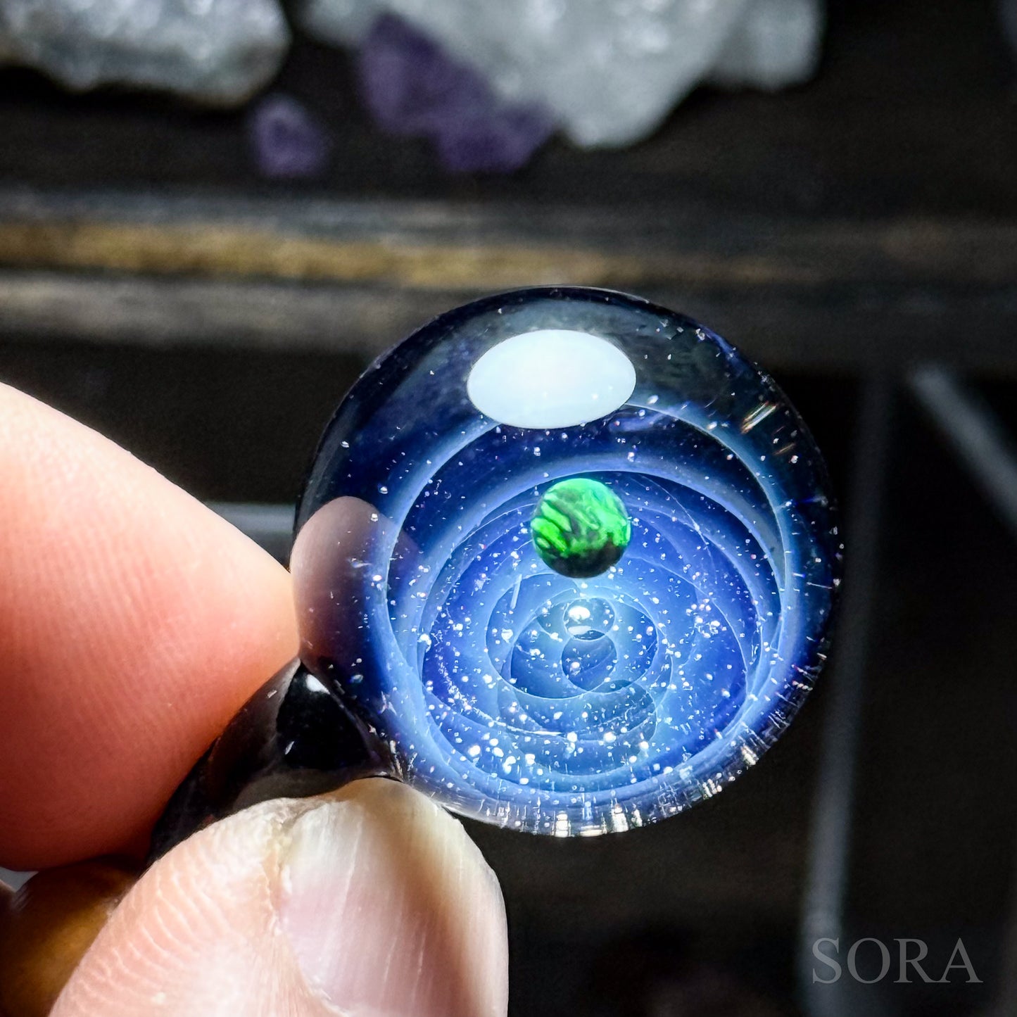 きらめきの宇宙ペンダント