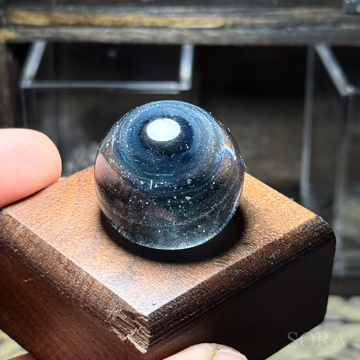 ミニガラスマーブル SORAのきらめきの宇宙