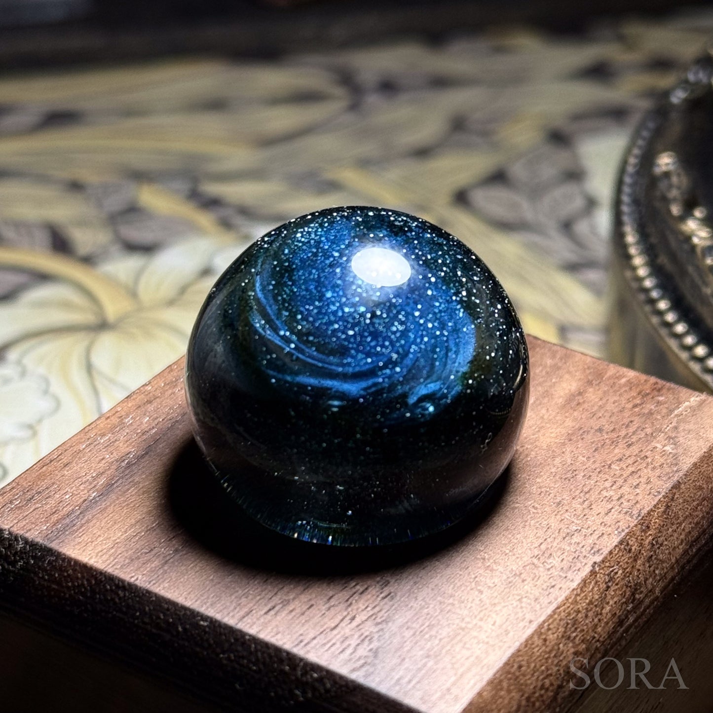 ミニガラスマーブル SORAの銀河の煌めきver.3