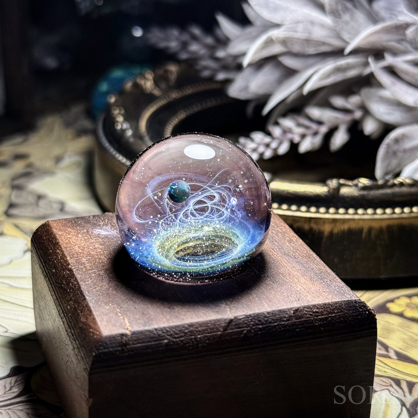 【mi-myau_myau様お取り置き品】ミニガラスマーブル 星の軌跡