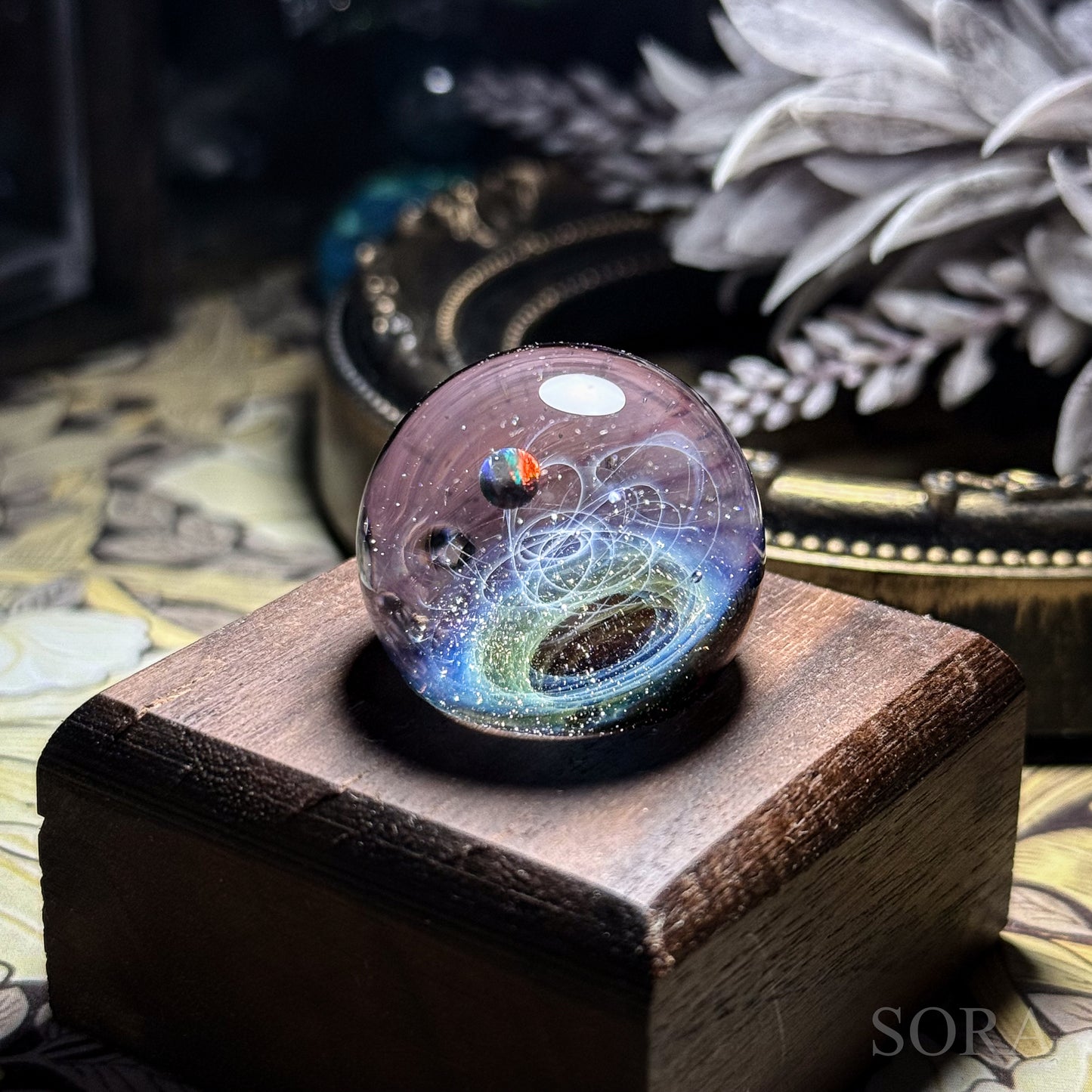 【mi-myau_myau様お取り置き品】ミニガラスマーブル 星の軌跡