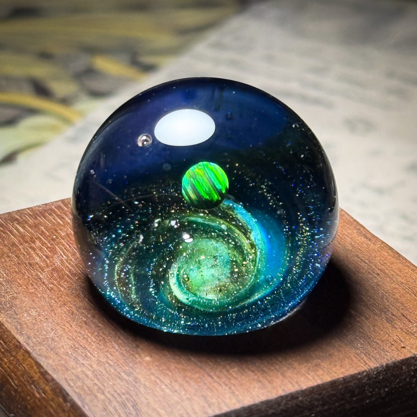 ミニガラスマーブル SORAの銀河の煌めきver.3