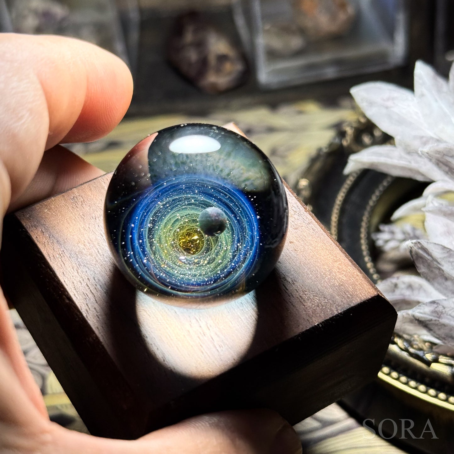 ミニガラスマーブル SORAのきらめきの宇宙