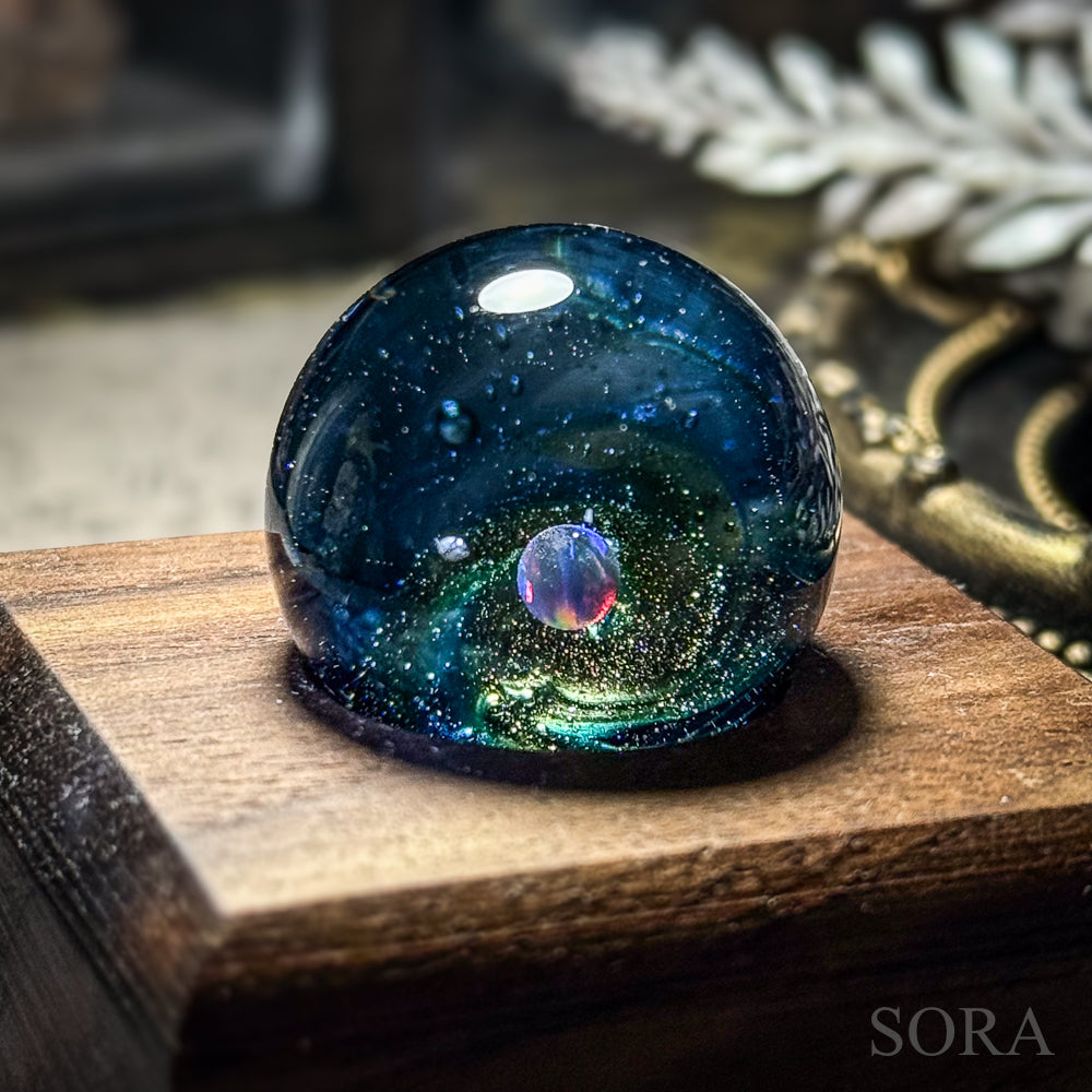 ミニガラスマーブル SORAの銀河の煌めきver.3