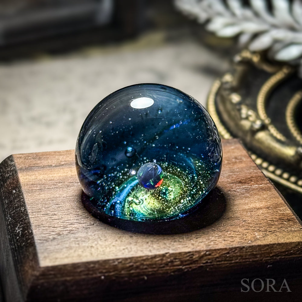 ミニガラスマーブル SORAの銀河の煌めきver.3