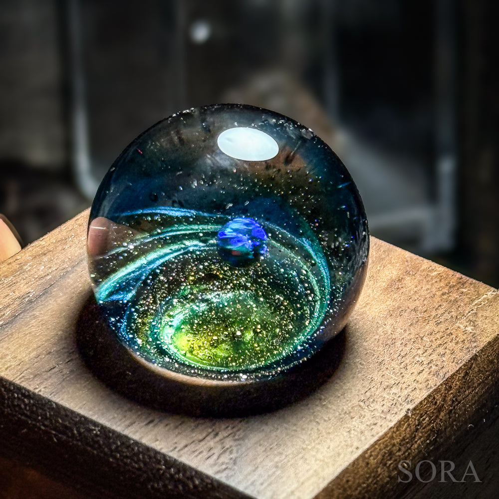 ミニガラスマーブル SORAの銀河の煌めきver.3