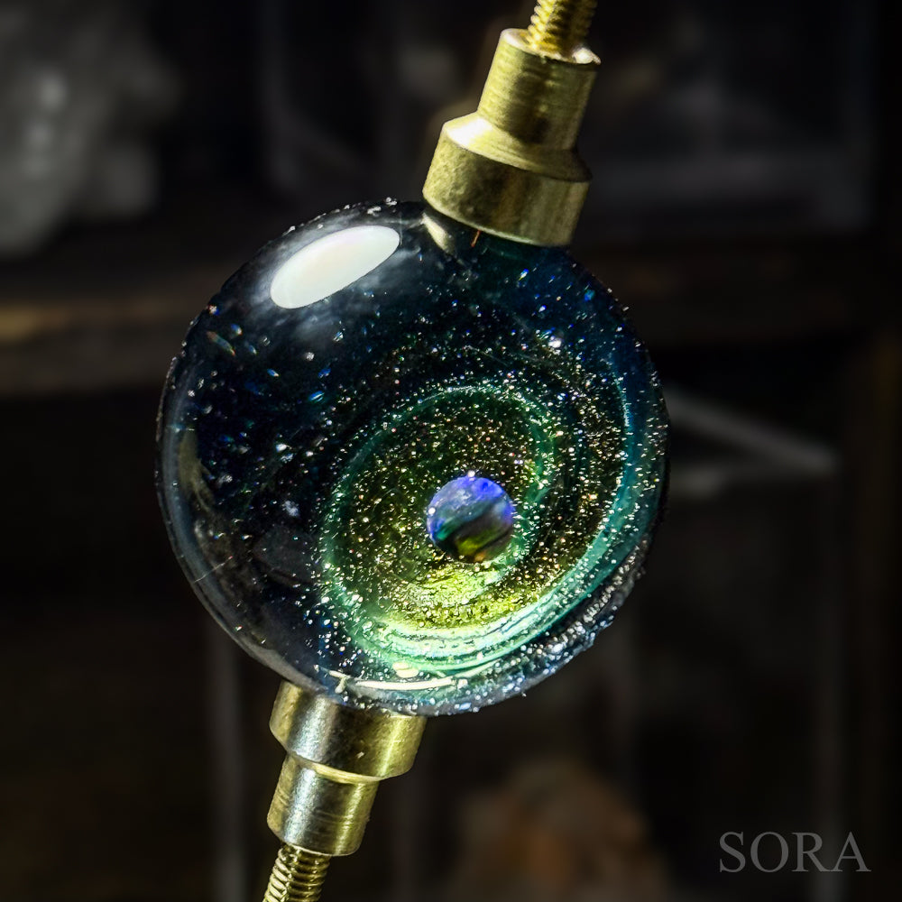 ミニガラスマーブル SORAの銀河の煌めきver.3