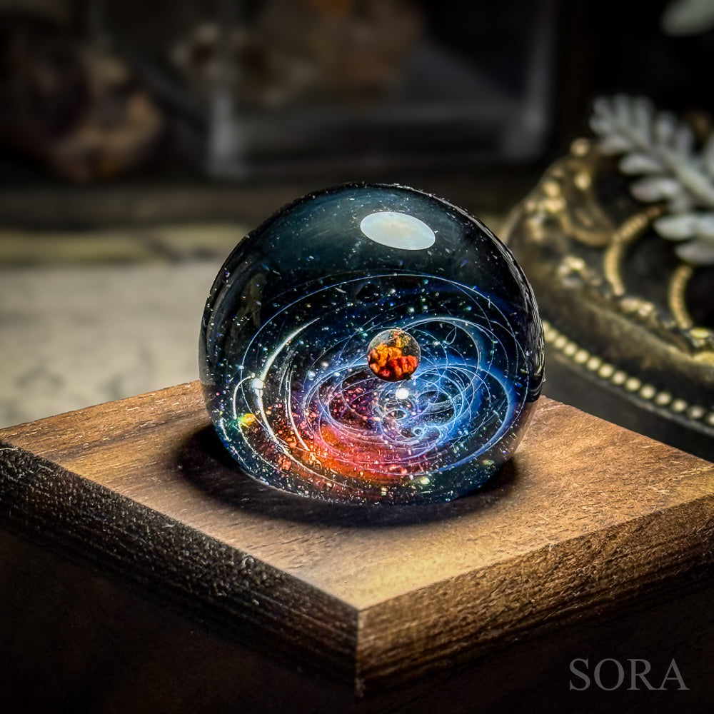 【mi-myau_myau様お取り置き品】ミニガラスマーブル SORAのきらめきの宇宙 Ver.3