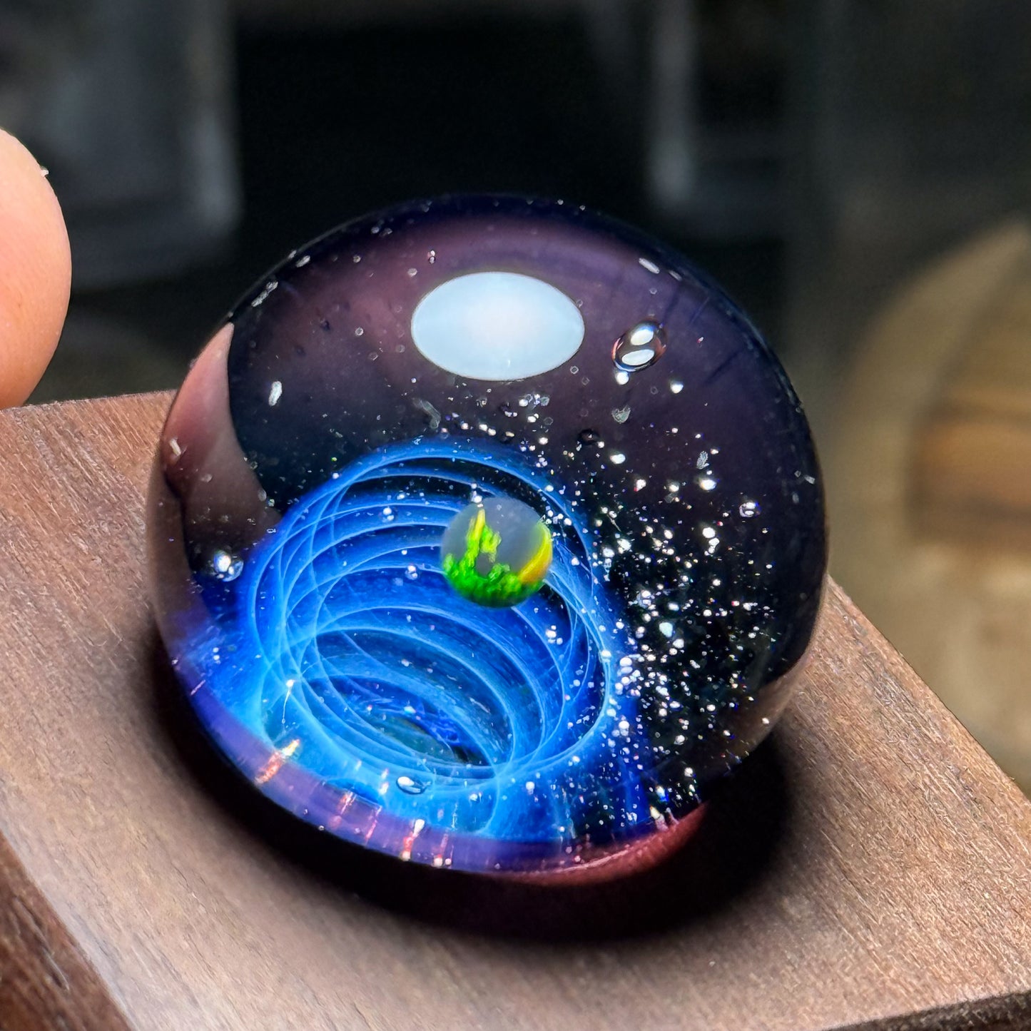 ミニガラスマーブル SORAのきらめきの宇宙 #212