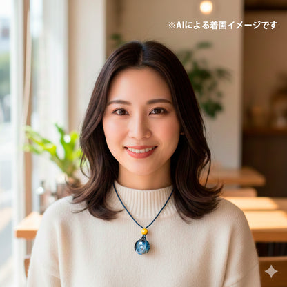 星の軌跡ペンダント