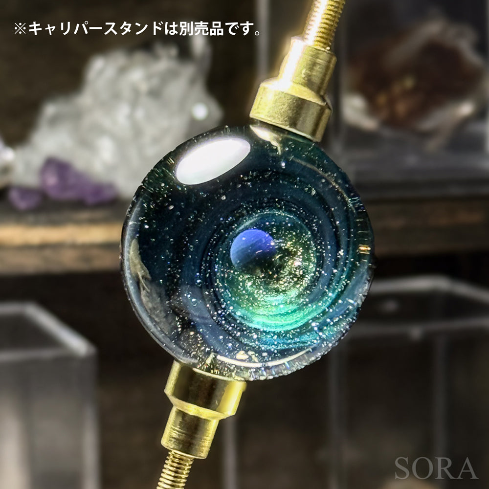 ミニガラスマーブル　SORAの銀河の煌めきver.3