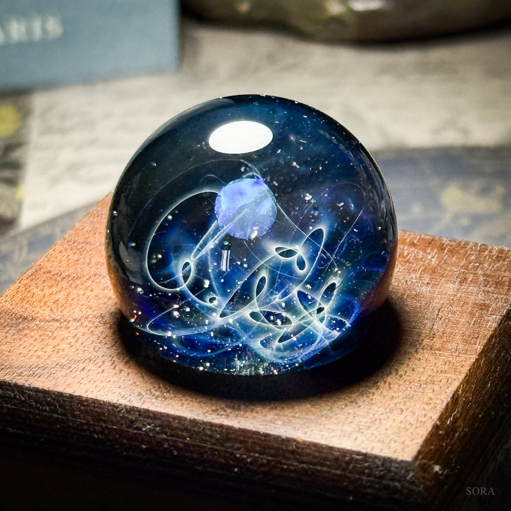 ミニガラスマーブル　星のささやき