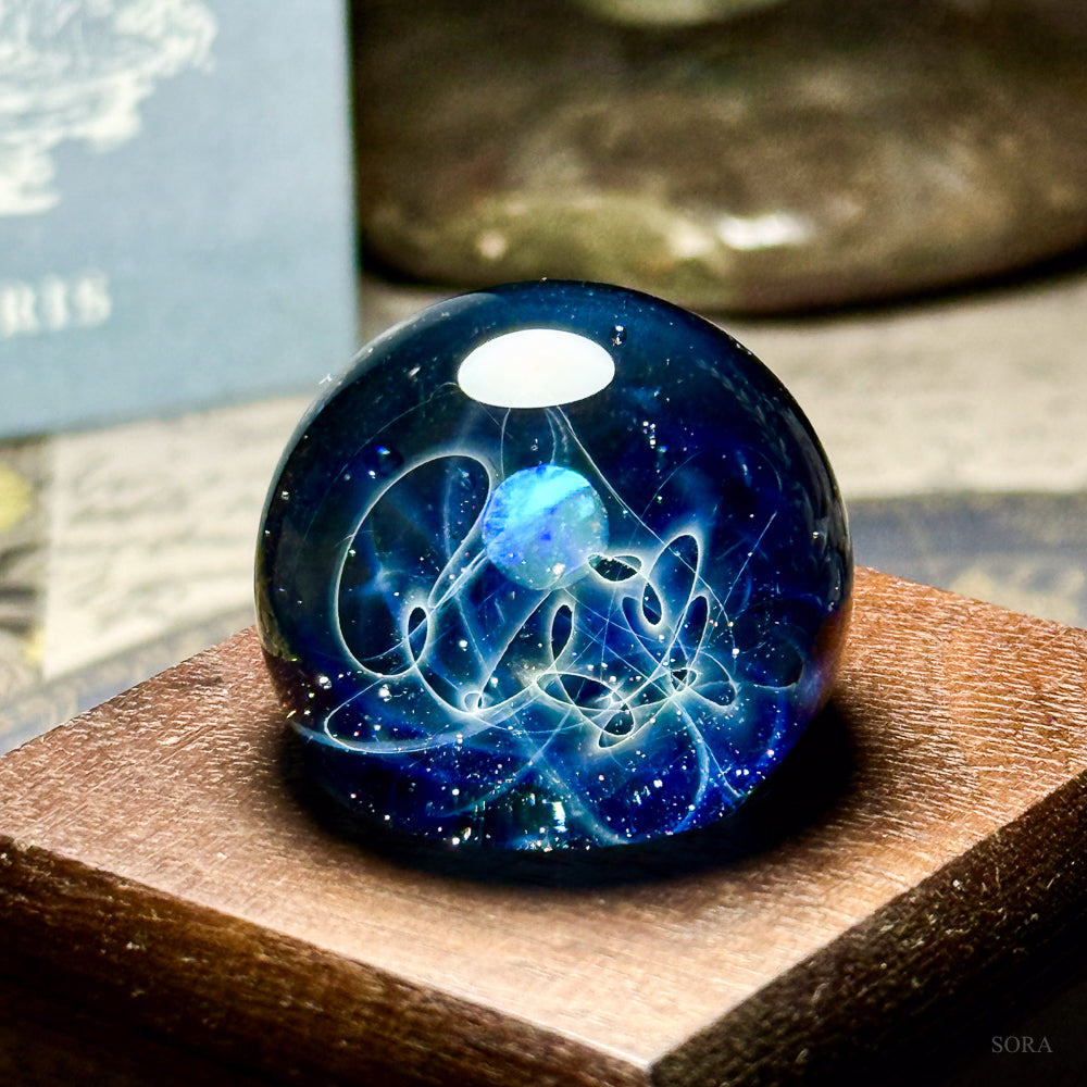 ミニガラスマーブル　星のささやき