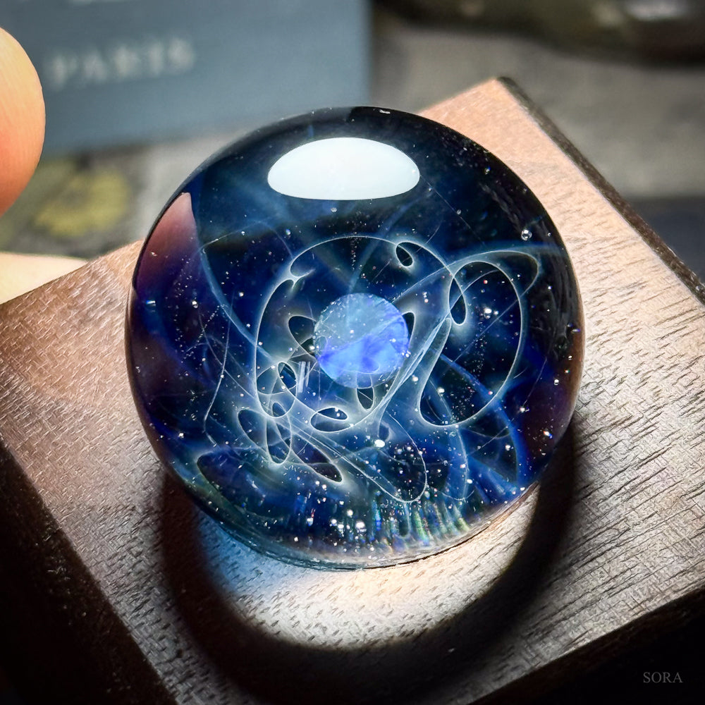 ミニガラスマーブル　星のささやき