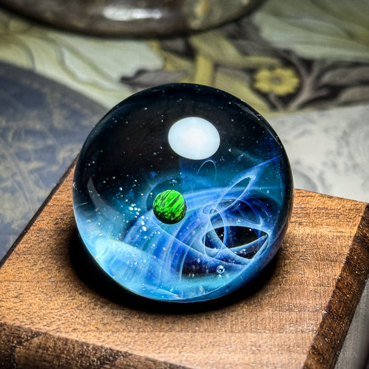 ミニガラスマーブル　星の軌跡