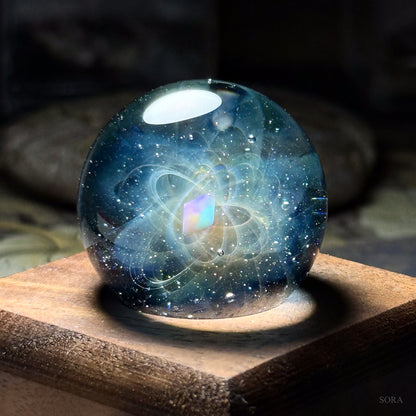 ガラスマーブル　星の軌跡 　宇宙の羅針盤