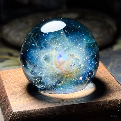 ガラスマーブル　星の軌跡 　宇宙の羅針盤