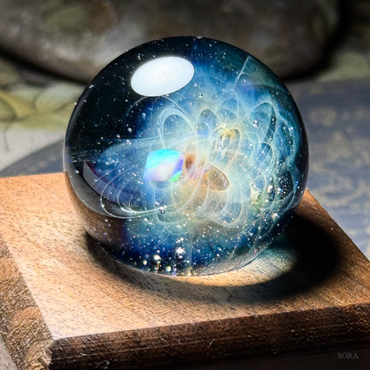 ガラスマーブル　星の軌跡 　宇宙の羅針盤