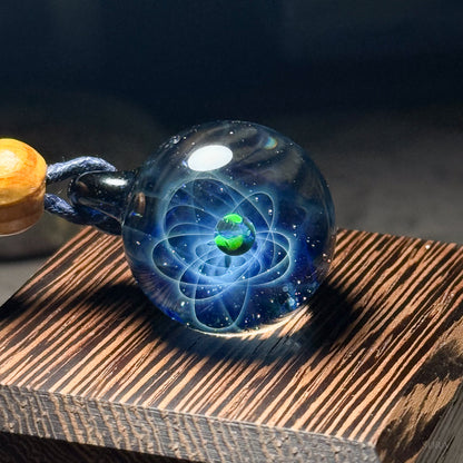 星の軌跡ペンダント