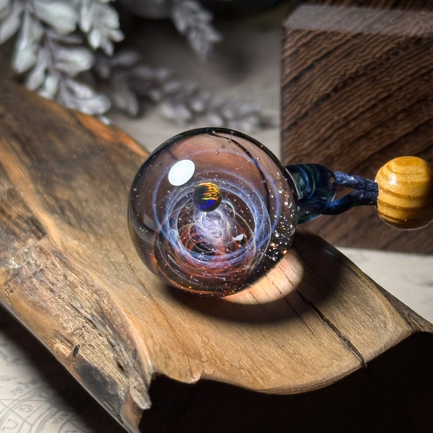 彩の宇宙ペンダント