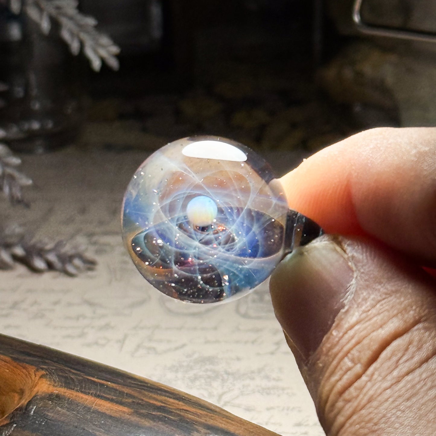 星の軌跡ペンダント