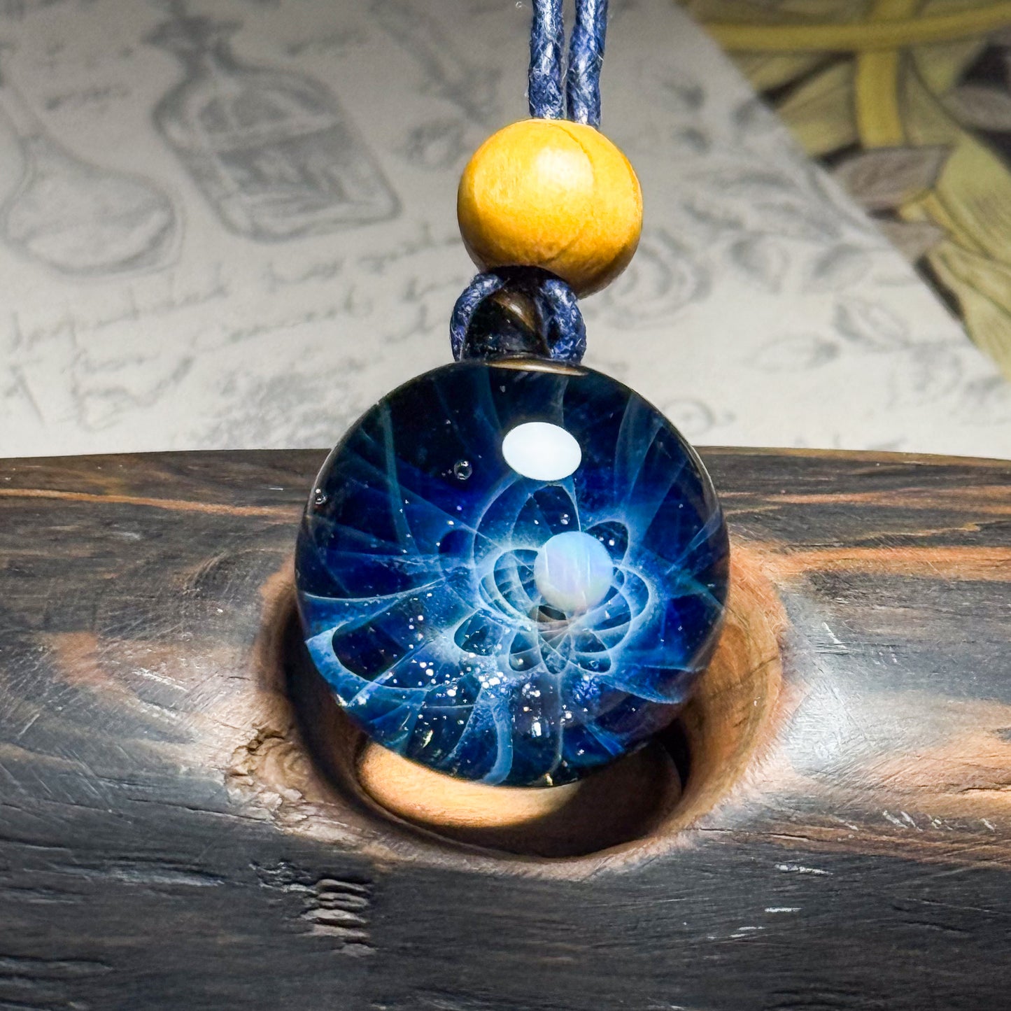 星の軌跡ペンダント