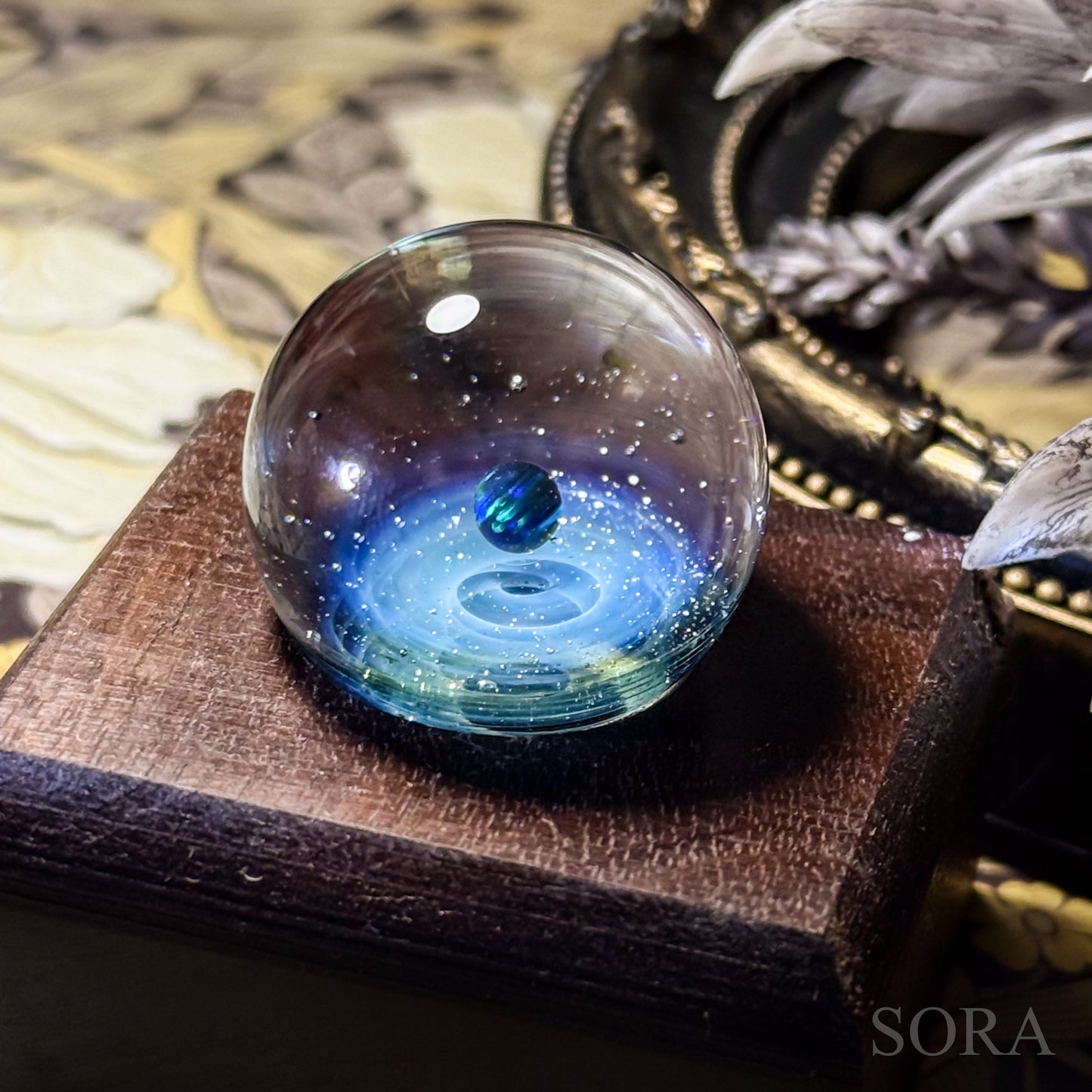 ミニガラスマーブル　SORAのきらめきの宇宙