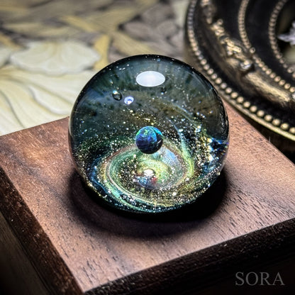 ミニガラスマーブル　SORAの銀河の煌めきver.3