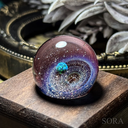 ミニガラスマーブル　SORAのきらめきの宇宙