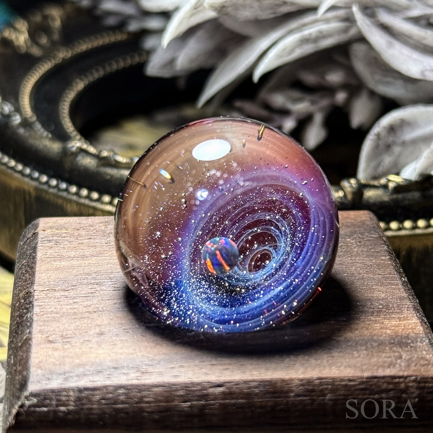 ミニガラスマーブル　SORAのきらめきの宇宙
