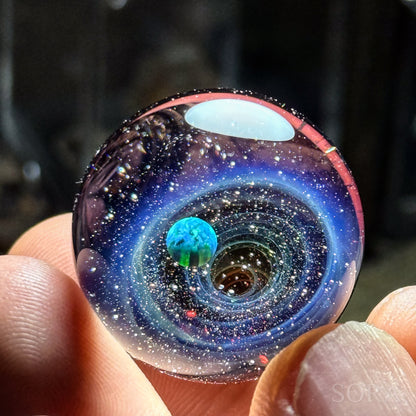 ミニガラスマーブル　SORAのきらめきの宇宙