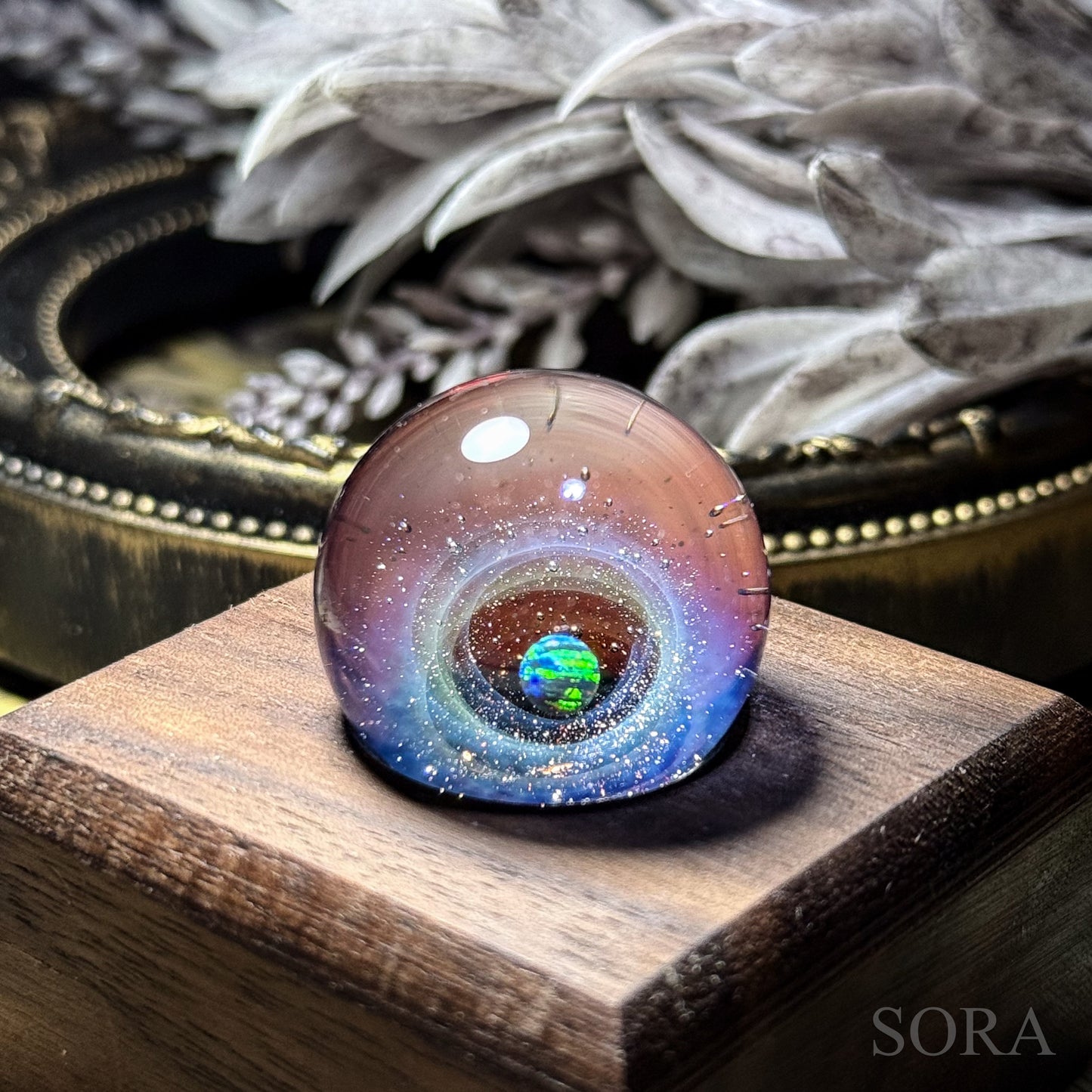 ミニガラスマーブル　SORAのきらめきの宇宙