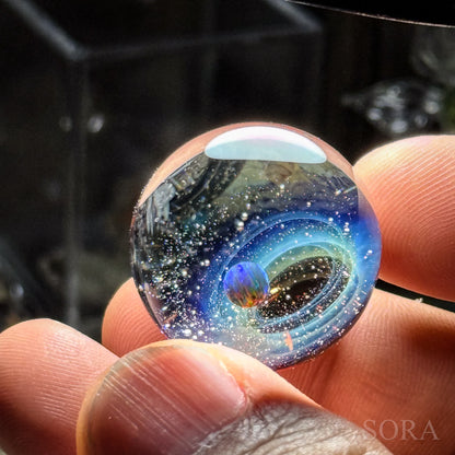 ミニガラスマーブル　SORAのきらめきの宇宙