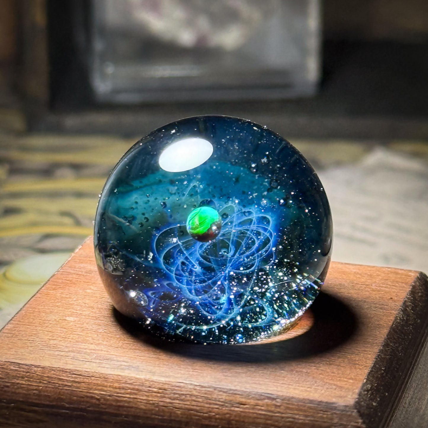 ミニガラスマーブル　星の軌跡