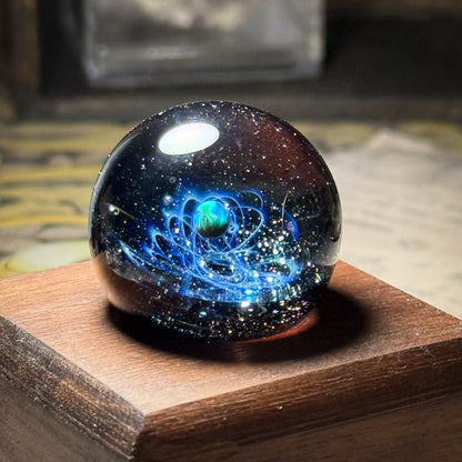 ミニガラスマーブル　星の軌跡