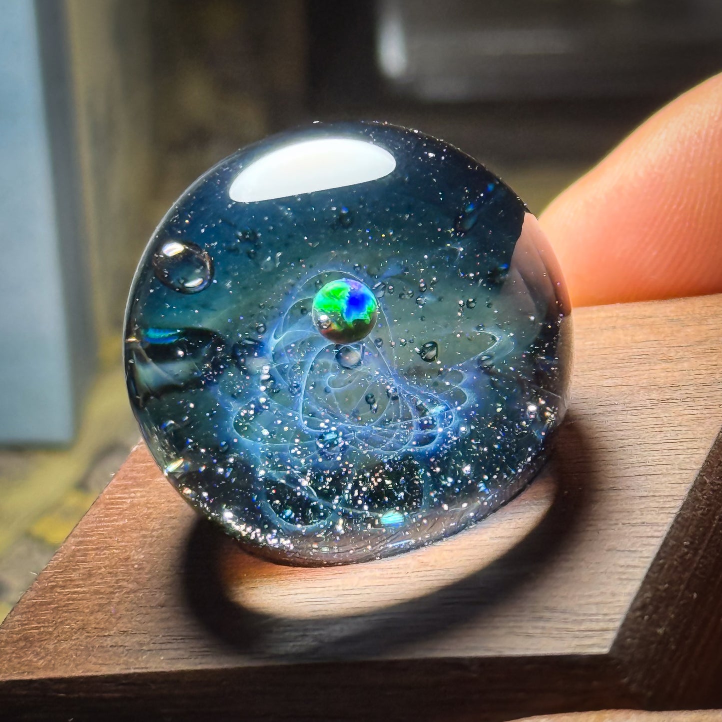 ミニガラスマーブル　星の軌跡