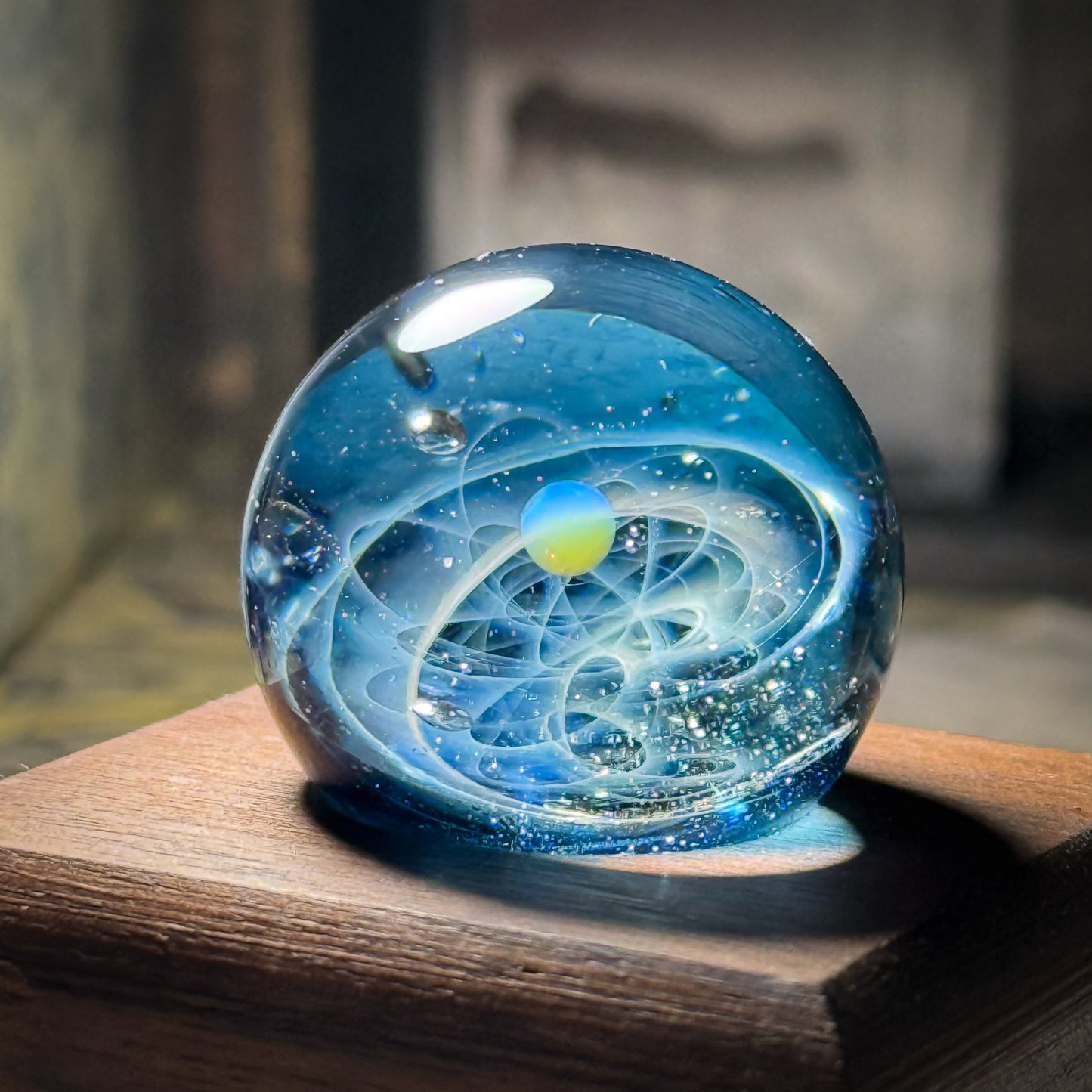 ミニガラスマーブル　星の軌跡