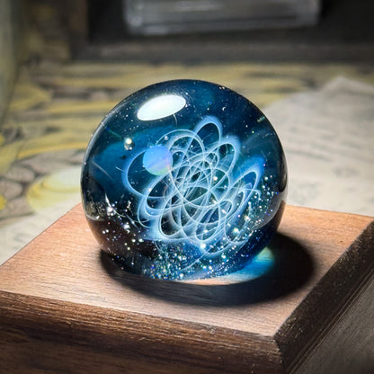 ミニガラスマーブル　星の軌跡