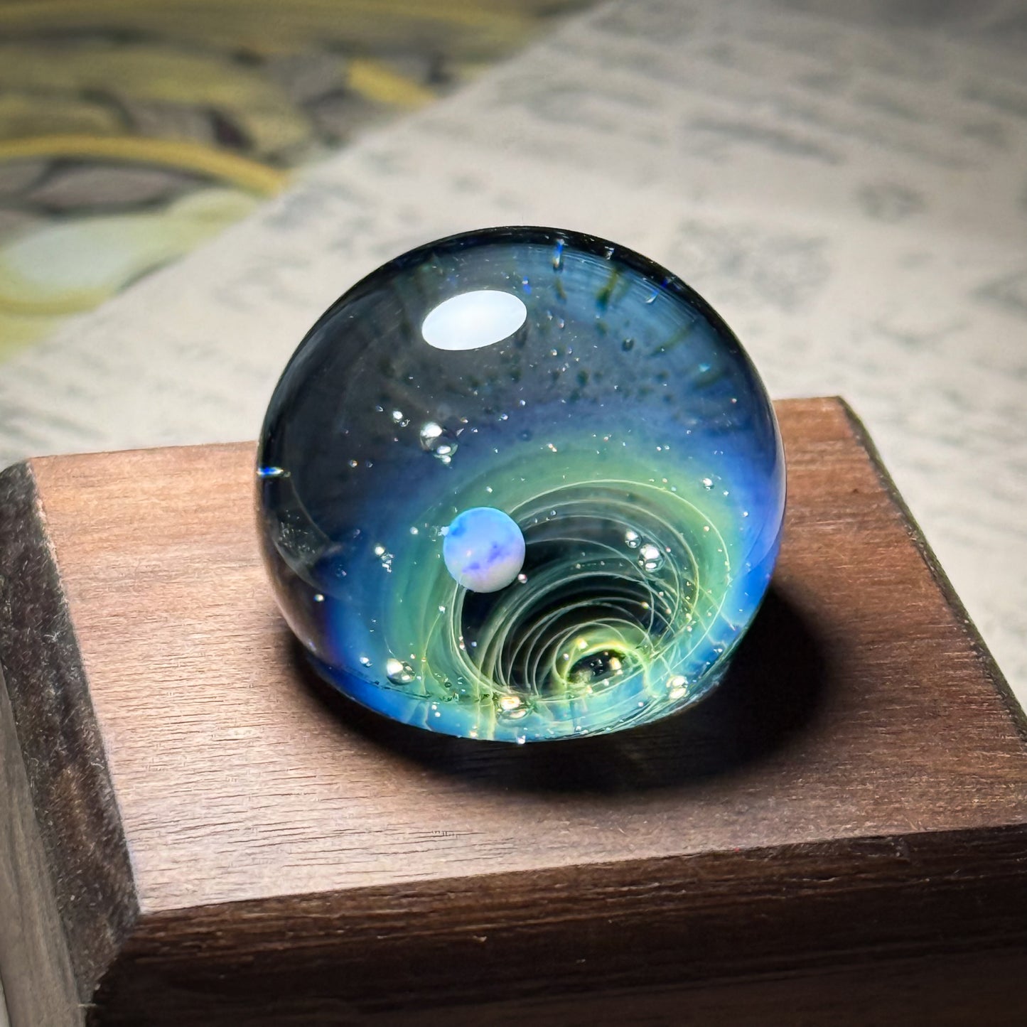 ミニガラスマーブル　SORAのきらめきの宇宙