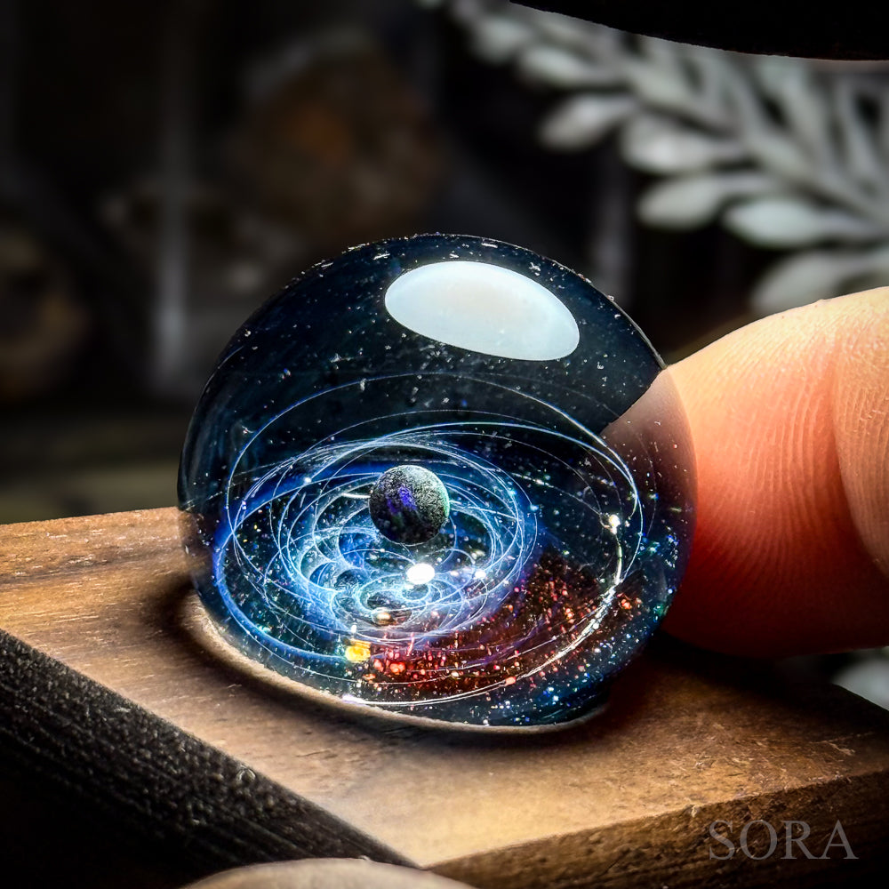 【mi-myau_myau様お取り置き品】ミニガラスマーブル　SORAのきらめきの宇宙 Ver.3