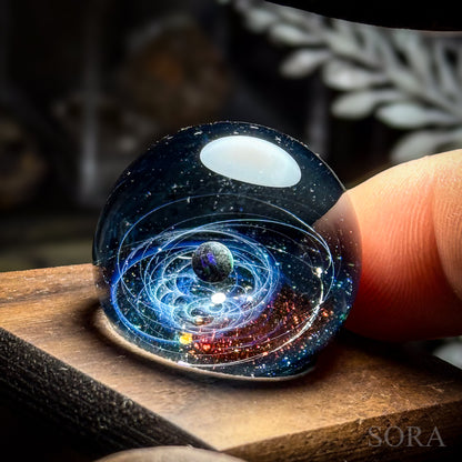 【mi-myau_myau様お取り置き品】ミニガラスマーブル　SORAのきらめきの宇宙 Ver.3