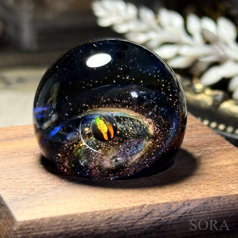ミニガラスマーブル　SORAの銀河の煌めきVer.3