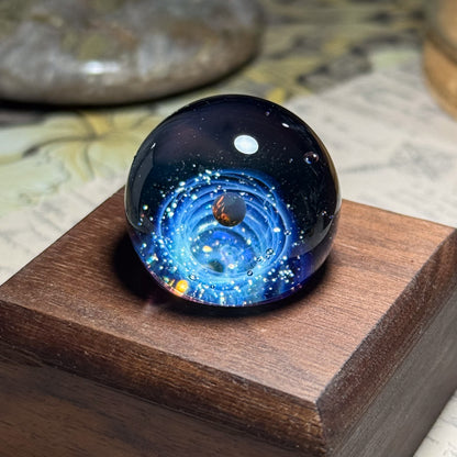 ミニガラスマーブル　SORAのきらめきの宇宙 ＃212